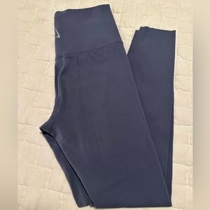Nike Blue Yoga Luxe Women's 7/8 Tights Sz Small
